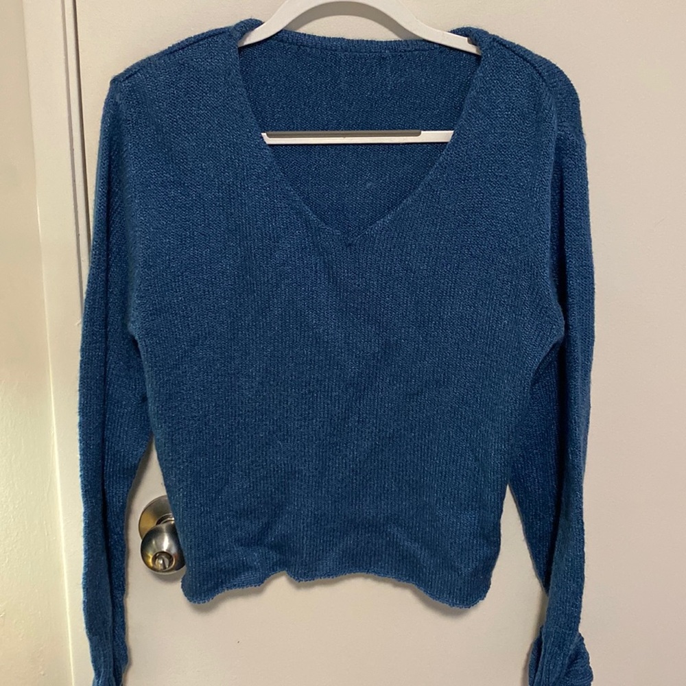 Blue sweater